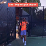 The Day Tripper Tennis Player